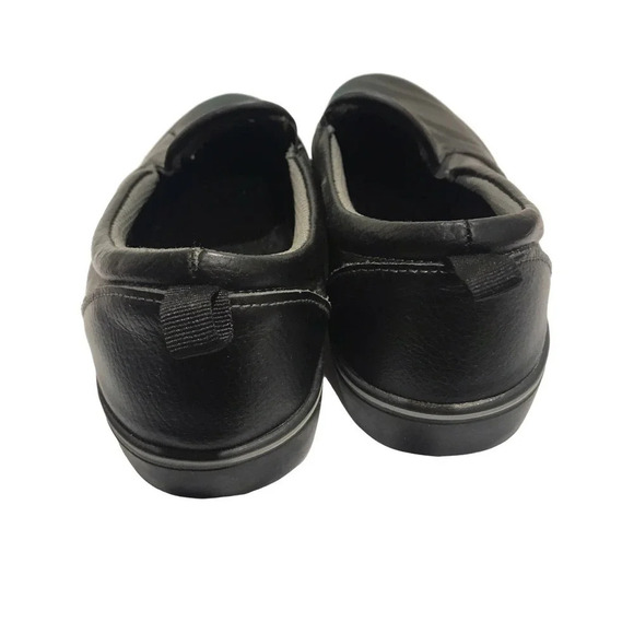 Tredsafe Black Slip-On Shoes - Picture 2 of 5